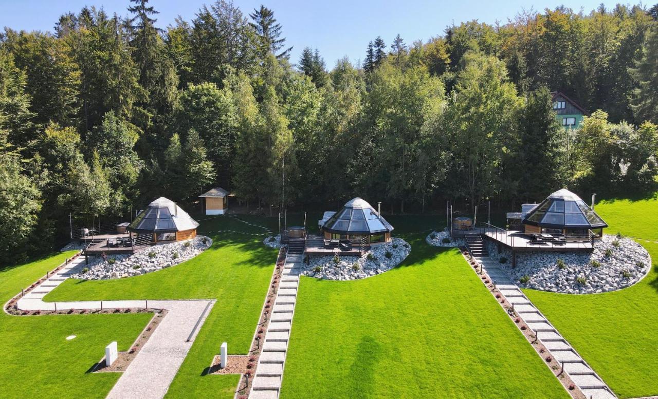 Osada Poli Koniakow - Panoramiczny Domek Nr 2 Z Prywatna Balia I Hydromasazem Bagian luar foto