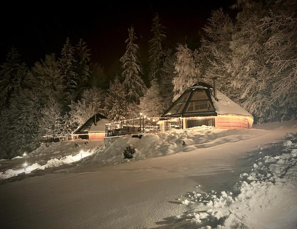 Osada Poli Koniakow - Panoramiczny Domek Nr 2 Z Prywatna Balia I Hydromasazem Bagian luar foto